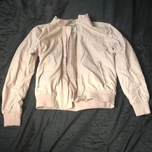 Silk biker jacket